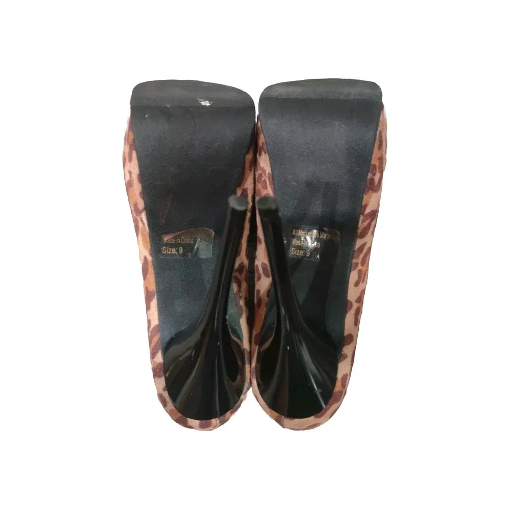 Charlotte Russe‎ Platform Leopard Print With 6